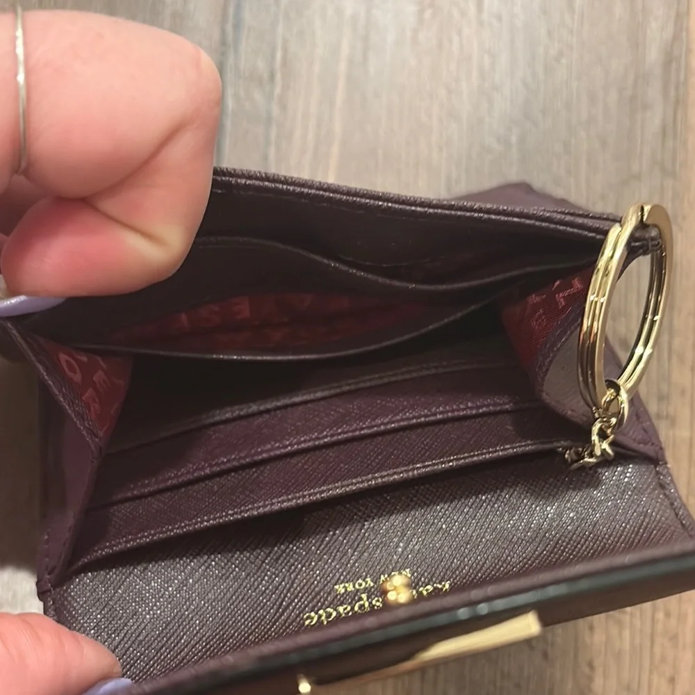 kate spade‎ | Plum Leather Wallet Classic Design